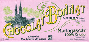 Bonnat - 100% Criollo Madagascar 75%