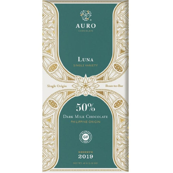 Auro - Luna Donkere Melkchocolade 50%