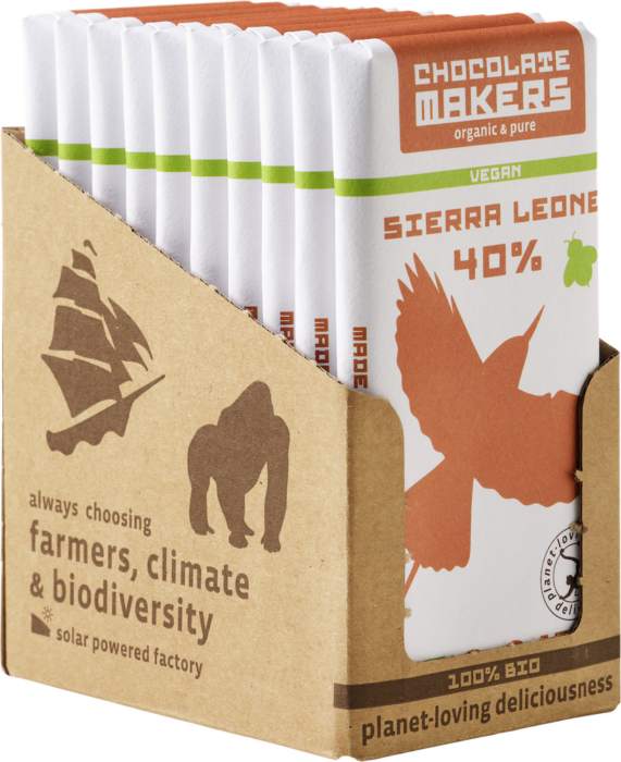 Chocolate Makers Bio Little Bee-eater VEGAN 40%