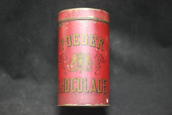 Poeder Chocolade - Rood blik met wapen