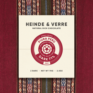 HEINDE & VERRE: PIURA PERU DARK 71%