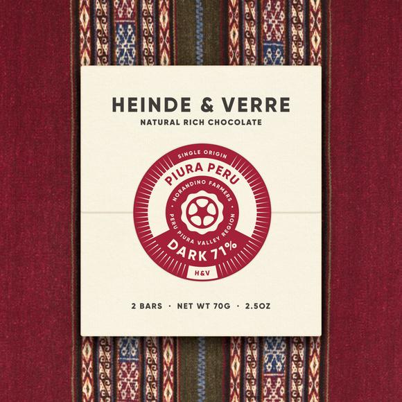 HEINDE & VERRE: PIURA PERU DARK 71%