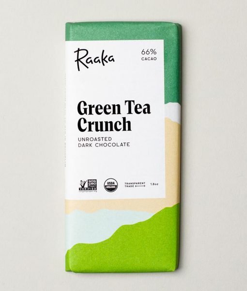 Raaka - Green Tea Crunch 66%