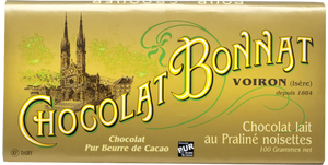 Bonnat - Lait au Praliné noisettes 55%