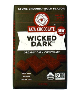 Taza Bars - 95% Wicked Dark